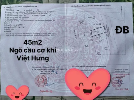 Đất Công Nhân - Phường Việt Hưng