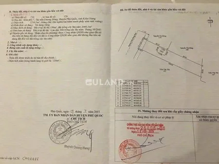 Chính chu bán đất mặt tiền trần hưng đạo tp phú quốc