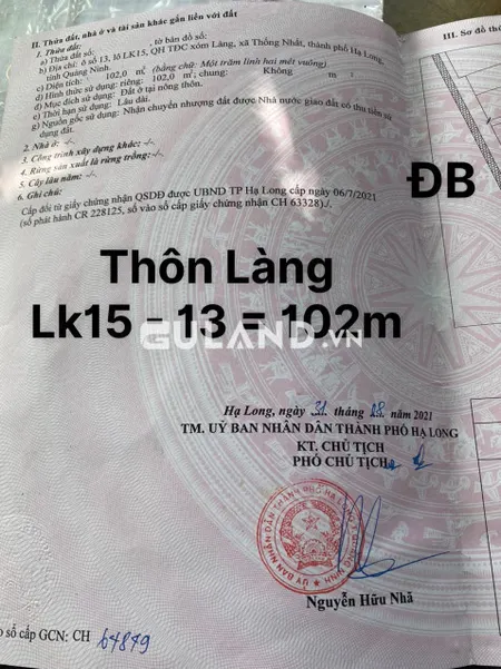 TĐC Thôn Làng - Thống Nhất