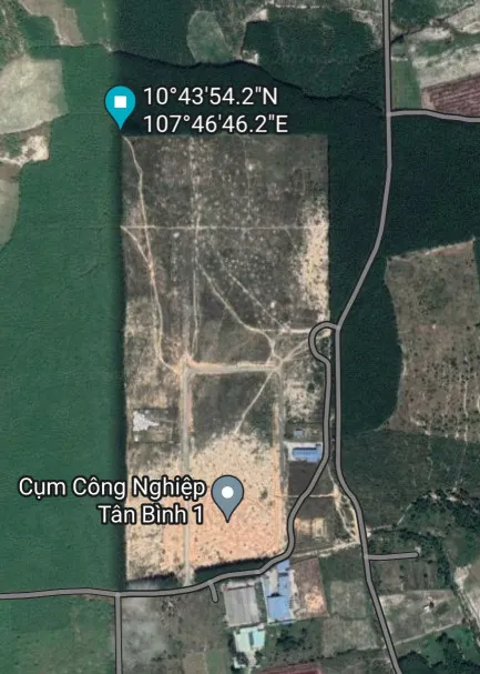 Bán đất thương mại dịch vụ 500145m², khu công nghiệp có mùi Tân Bình,tại đường DT709, Xã Tân Bình, Thị xã La Gi, Bình Thuận