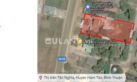 Bán đất mặt tiền đường CMT8 sẵn thổ cư và nhà cấp 3 rộng, mới toanh
