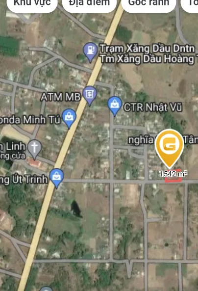 Bán  đất nông nghiệp 1531m² ,  phủ hồng 100% tại đường hẽm bê tông 6m, Quốc Lộ 55, Xã Tân Hà, Huyện Hàm Tân, Bình Thuận
