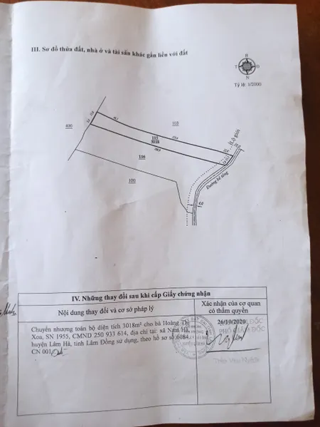 Bán  đất thổ cư 3000m² , giá 3.5 tỷ tại, Xã Mê Linh, Huyện Lâm Hà, Lâm Đồng