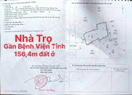 Bán Nhà Trọ Gần Bệnh Viện Tỉnh