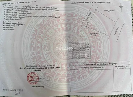 Chính chủ bán đất tp phu quốc , mặt tiền rộng sau giáp suối