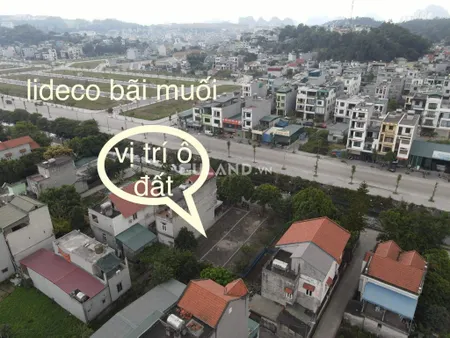 BÁN ĐẤT MẶT ĐƯỜNG TO GIÁP LIDECO 2,HÀ KHÁNH,HẠ LONG