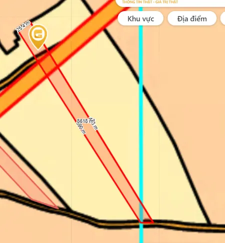 Bán  đất nông nghiệp 9091m² , giá 4.2 tỷ tại đường thôn Phước Tiên, Xã Tân Phước, Thị xã La Gi, Bình Thuận
