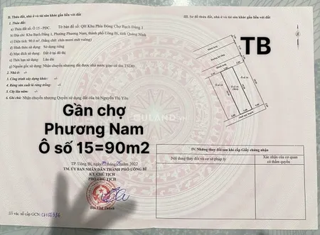 ĐẤT GẦN CHỢ PHƯƠNG NAM - UÔNG BÍ