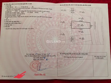 BÁN ĐẤT BIỆT THỰ KHU DẺ QUẠT VỰNG ĐÂNG,YẾT KIÊU,HẠ LONG,QUẢNG NINH