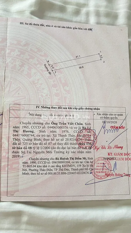 Bán đất thổ cư xã châu pha .tx Phú Mỹ