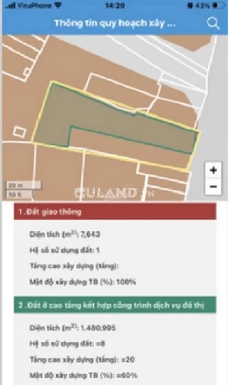 Đất mặt tiền 1470m2 Đại lộ Bình Dương, TP Thủ Dầu Một - Bình Dương