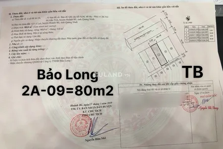 DỰ ÁN BẢO LONG - HOÀNH BỒ