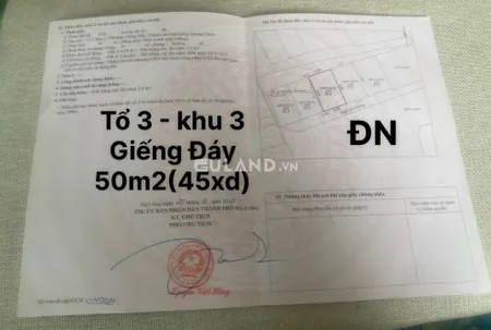 ĐẤT THỔ CƯ GIẾNG ĐÁY