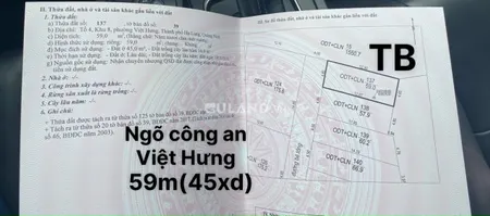 ĐẤT NGÕ CÔNG AN-VIỆT HƯNG