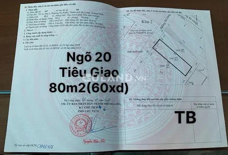 ĐẤT NGÕ 20 TIÊU GIAO - HÀ KHẨU