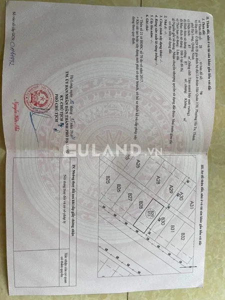 BÁN LÔ B29 LỮ ĐOÀN