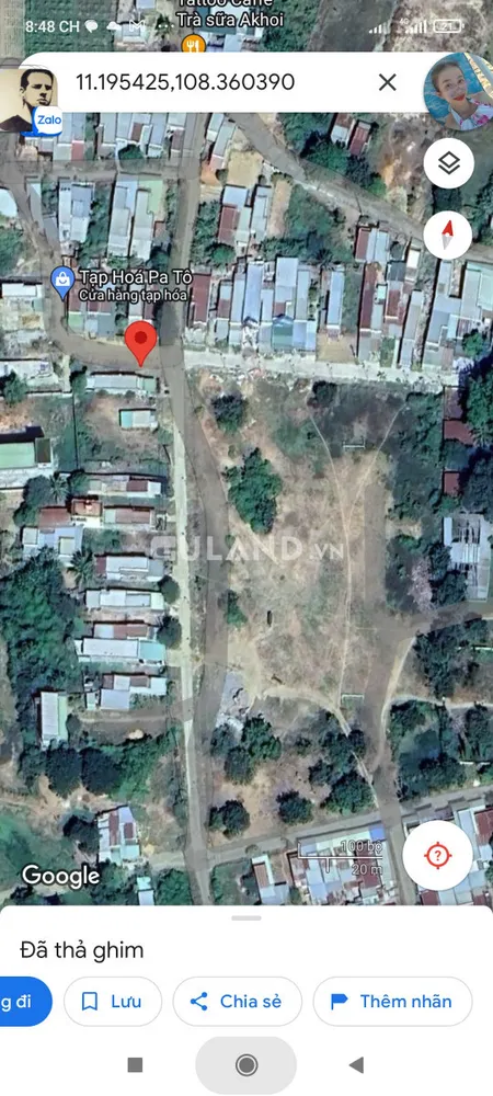Bán đất 100m² 3.3 tỷ tại Thị trấn Lương Sơn Huyện Bắc Bình