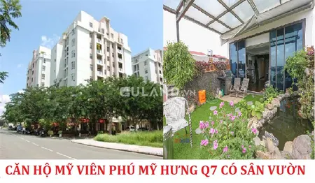 Bán căn hộ Mỹ Viên Phú Mỹ Hưng q7 có sân vườn riêng giá 6 tỷ