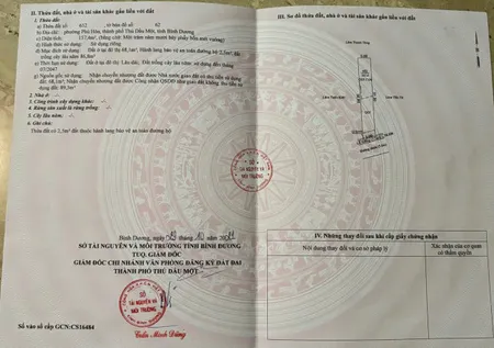 Lô đất mặt tiền thông từ QL13 ra Lê Hồng Phong, Thủ Dầu Một - Bình Dương