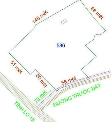 (B351) Đất 1/ Tỉnh Lộ 15, xã An Phú, DT 13128m2, đất ở, giá 39 tỷ