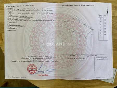 - Cần bán nhanh gần 3 sào ruộng qh thổ cư ( đã đăng kí kế hoạch) tại TDP Phú Thạnh, phường Ninh Giang, Ninh Hòa. - Xung quanh các mặt giáp dân - Giá bán nhanh 700tr - Alo