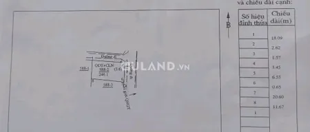 Cc gủi bán lô góc 2mt 246m2 , full thổ giá chỉ 11tr/m2 tl