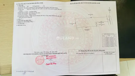 Chính chủ bán đất khu phố 7 an thới !