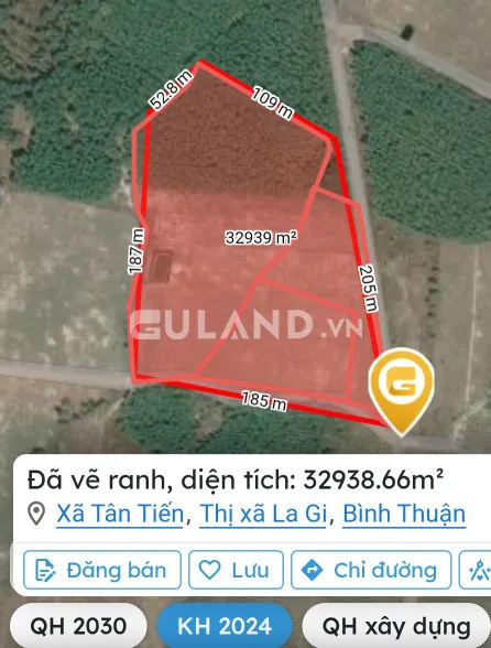 Bán đất mẫu nông nghiệp có sẵn thổ cư và mặt tiền đường đất chuẩn bị lên nhựa
