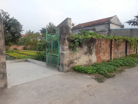 bán đất huyện Tiên Lãng, Xã Tiên Thanh, mặt đường làng, mặt tiền 10m, 227,4m2 , giá 2,58 tỷ.