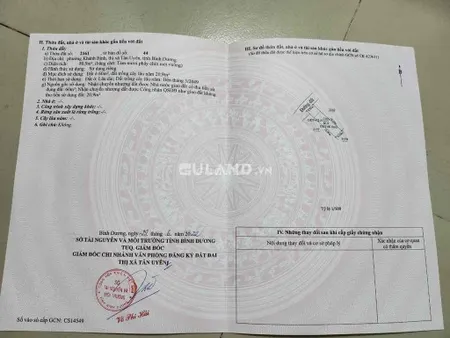 đất bán giá rẻ , tân uyen , bình duong