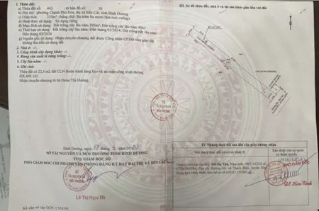 Bán gấp bến cát bình dương