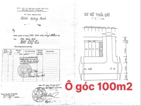 NHÀ 3 TẦNG Ô GÓC MẶT ĐƯỜNG