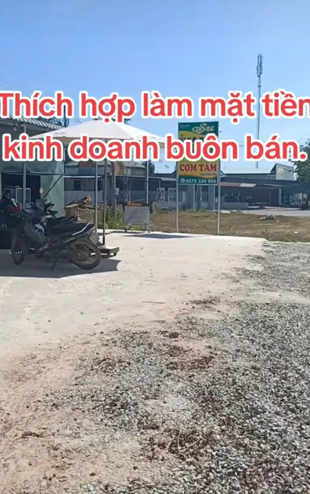 Bán đất mặt tiền đường nhựa QL55 giá ngộp ngộp