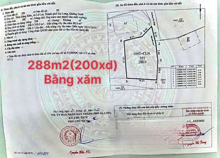 ĐẤT THỔ CƯ XÃ LÊ LỢI - TP HẠ LONG