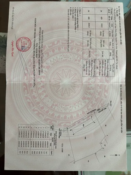 Xã Tam thôn hiệp-Huyện cần giờ tp.HCMC  Mặt đường đá xanh 5m khu vực nhiều nhà Yến nhà vườn,gần xưởng bia yến Của xếp to sài Gòn-TDT: 5,340m2 có 500m2 đất ở giá 3 tỷ/1000m2 giá còn thương lượng LH:0989633377 (Mr.Lộc)