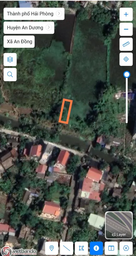 Bán đất 100m² ngang 5m giá 2.07 tỷ tại Xã An Đồng Huyện An Dương