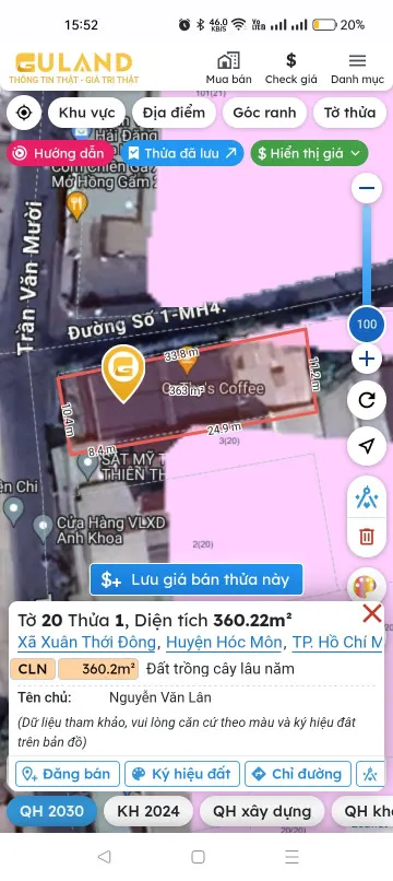 BÁN QUÁN CÀ PHÊ GÓC 2 MẶT TIỀN TRẦN VĂN MƯỜI