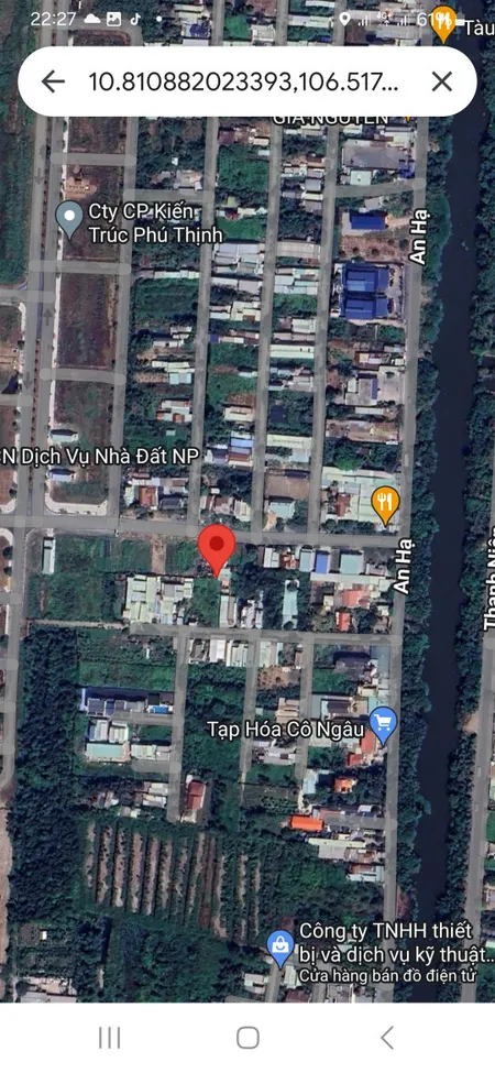 Bán 2lô đất liền kề 10 x40 đường An Hạ. Phạm Văn Hai