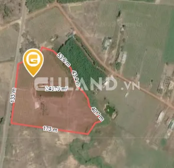 Bán nhà 25000m² 50 tỷ tại Xã Sông Phan Huyện Hàm Tân