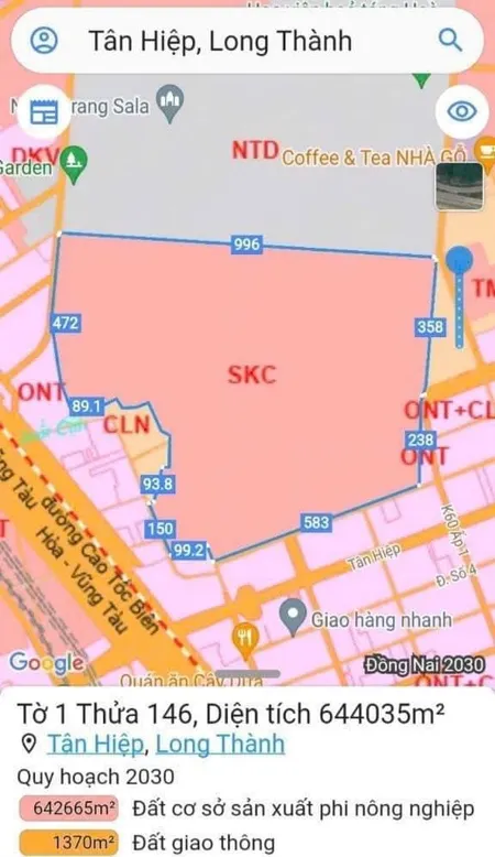 🔥64,5ha GCN tân hiệp - DỰ ÁN 64,5HA LOGISTICS TÂN HIỆP.