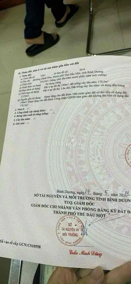Bán đất MẶT TIỀN ĐX 081 Định Hoà , Thủ Dầu Một , Bình Dương Đất Mặt Ti