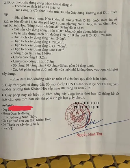 Khách sạn 5 tầng ms 469