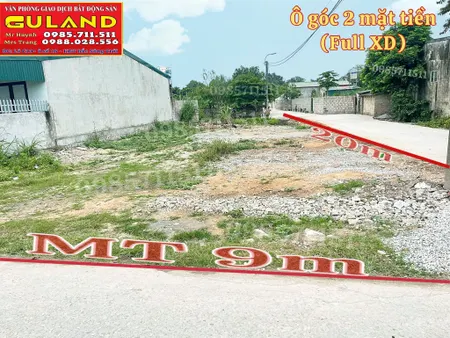 Ô GÓC 2 MẶT TIỀN - XÃ THỐNG NHẤT - HẠ LONG
