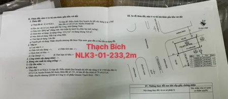 Ô GÓC MẶT ĐƯỜNG TO THẠCH BÍCH