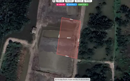 Bán đất 1753.8m² 2.1 tỷ tại Xã Hiệp Phước Huyện Nhà Bè