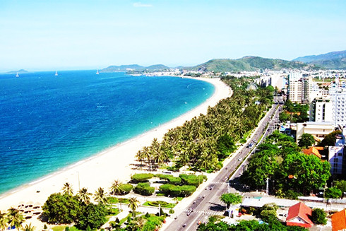 Bờ biển Nha Trang