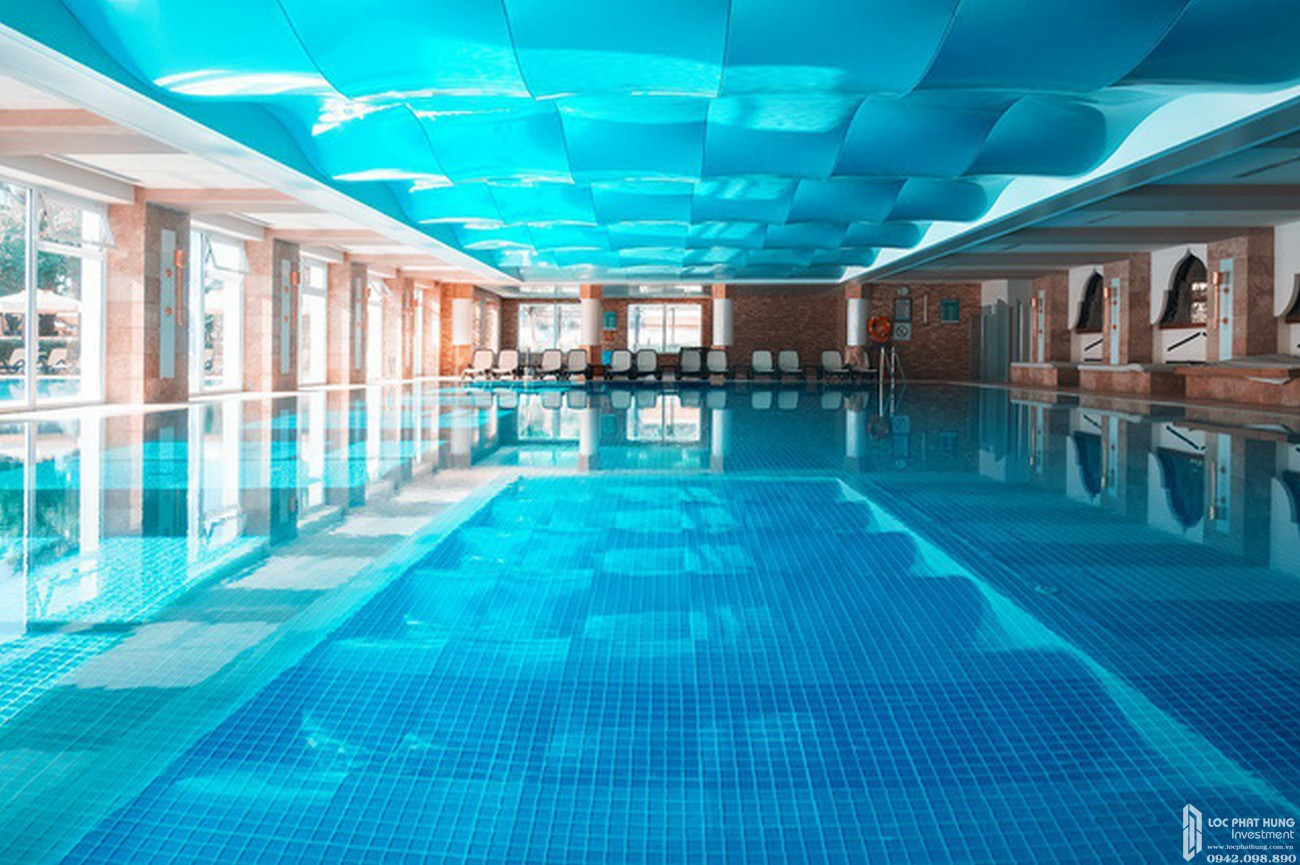 Bể bơi khoáng nóng đầu tiên tại Lạng Sơn trong khuôn viên Apec Golden Palace
