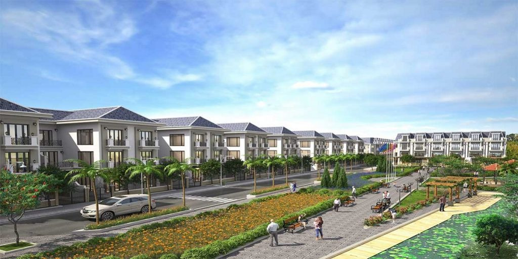Phối cảnh D’Villa Centa